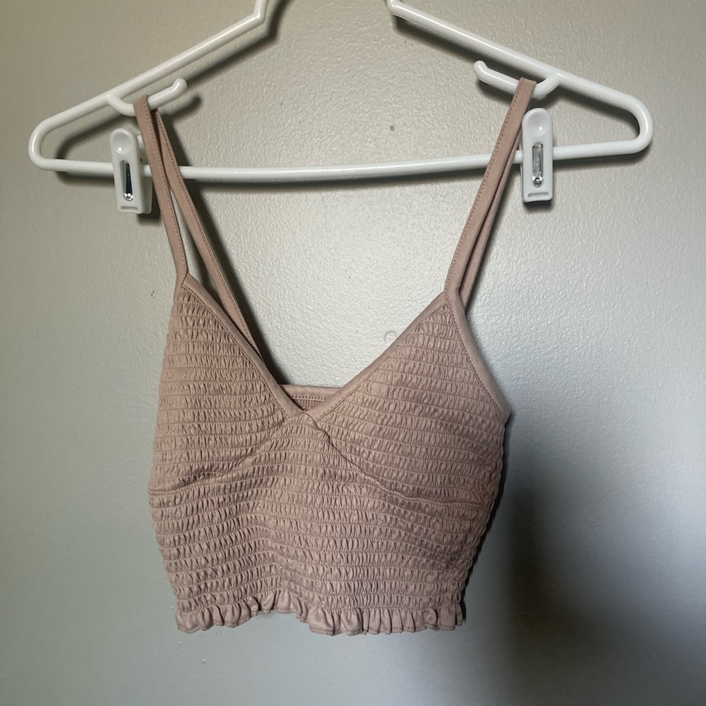 Rue 21 Brown Cami Crop Top